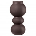 Vase Como Mocha 3 Boules- H 23.5 cm