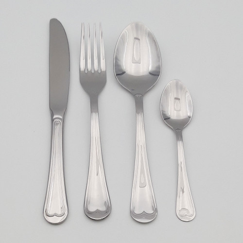 Ménagère 6 personnes en inox 24 pièces Luanda