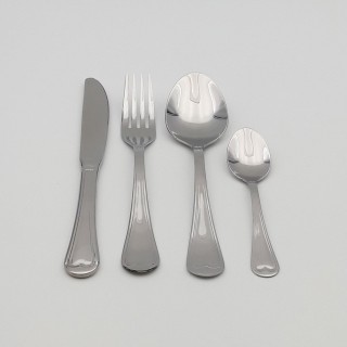 Ménagère 6 personnes en inox 24 pièces Luanda