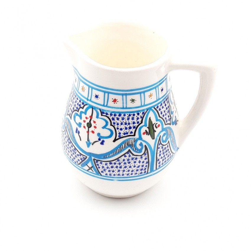 Cruche à eau Marocain Turquoise 1L