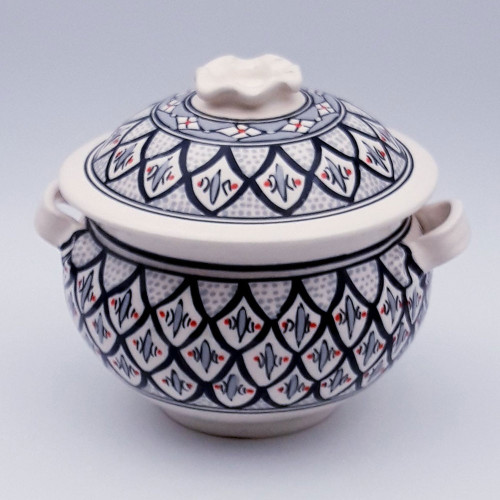 Soupière Bakir Gris