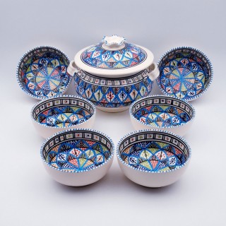 Service à soupe Bakir royal - 8 pers