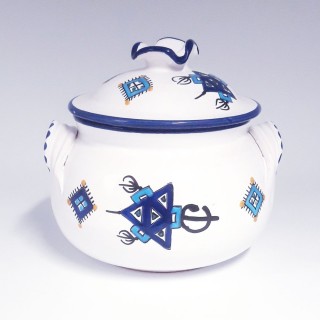 Soupière Khelel Bleu