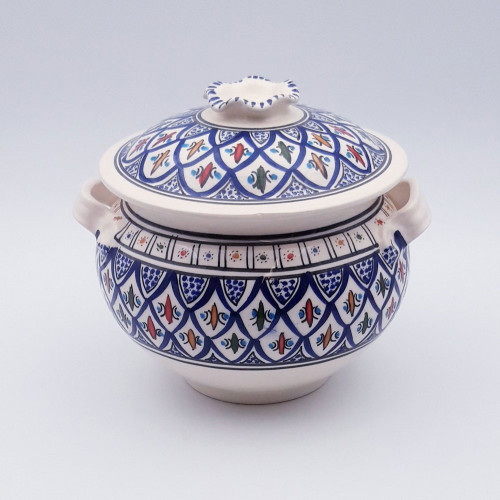 Soupière Bakir bleu 2