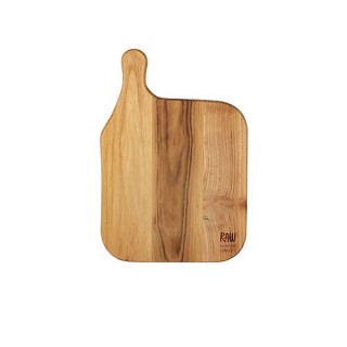 Planche à découper avec poignée en bois de Teck 32*22*1.5 cm