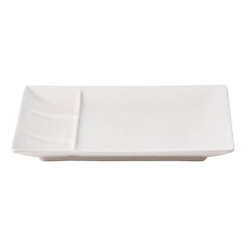 Assiette 4 compartiments carrée - D 26 cm 2