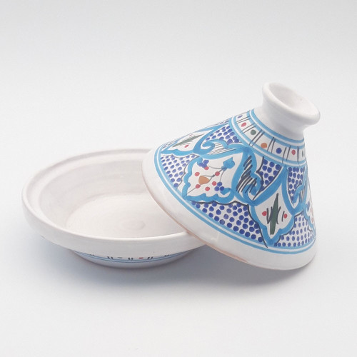 Petit tajine Marocain Turquoise - D 17 cm