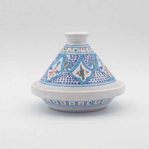 Petit tajine Marocain Turquoise - D 17 cm