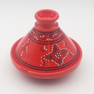 Petit tajine Tatoué Noir - D 17 cm