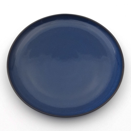 Assiette plate Saisons Midnight Bleu Nuit - D 26.5 cm