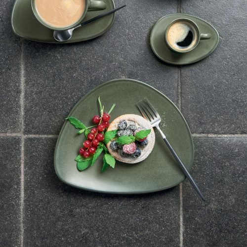 Assiette à entrée ou à dessert Cuba Vert- D 21 cm