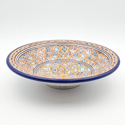 Plat de service La Soukra - Pièce unique - D 37 cm