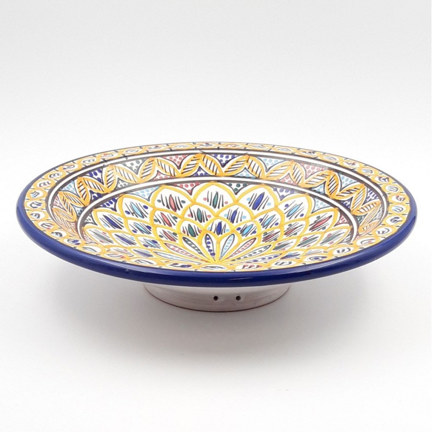Plat de service Saouaf - Pièce unique - D 33 cm