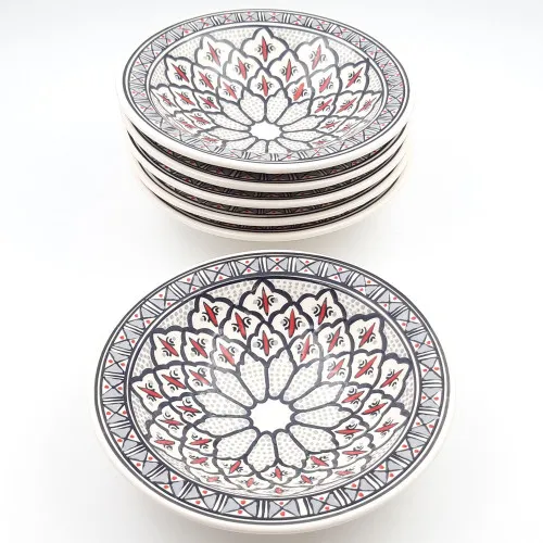 Service à couscous assiettes Tebsis Ranim - 6 pers 2