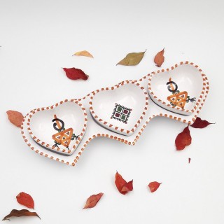 Service apéro Coeur Sahel Beige