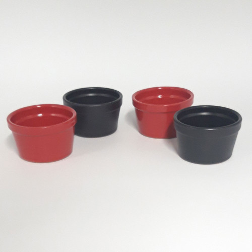 Ramequin à soufflé Diamètre 9.5 cm couleur Violet - Lot de 4