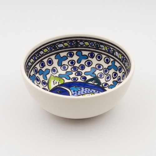 Bol Poissons Bleus - D 16 cm