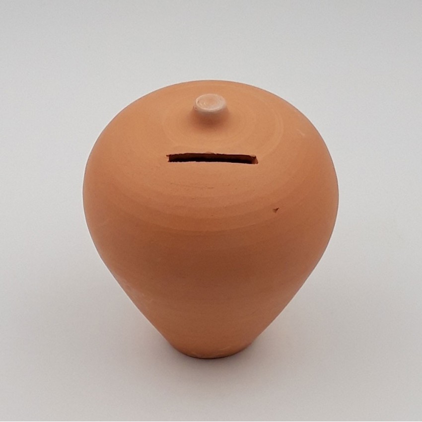 Tirelire à casser Syrine en argile naturelle