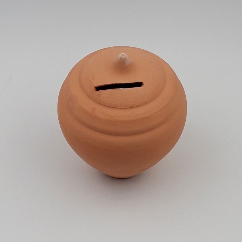 Tirelire à casser Ranim en argile naturelle