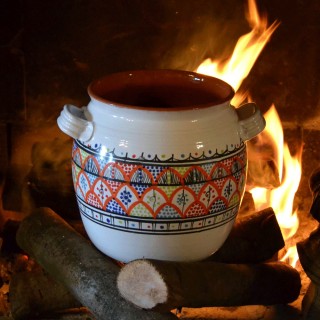 Couscoussier de cuisson - Petit Modèle - Bakir Royal Orange