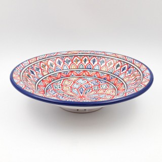Plat de service Hamza - Pièce unique - D 37 cm