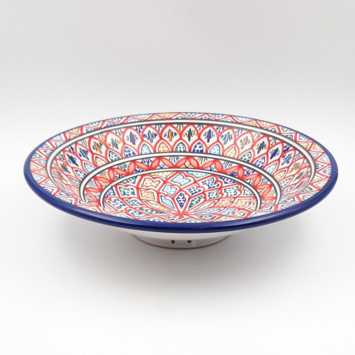 Plat de service Hamza - Pièce unique - D 37 cm