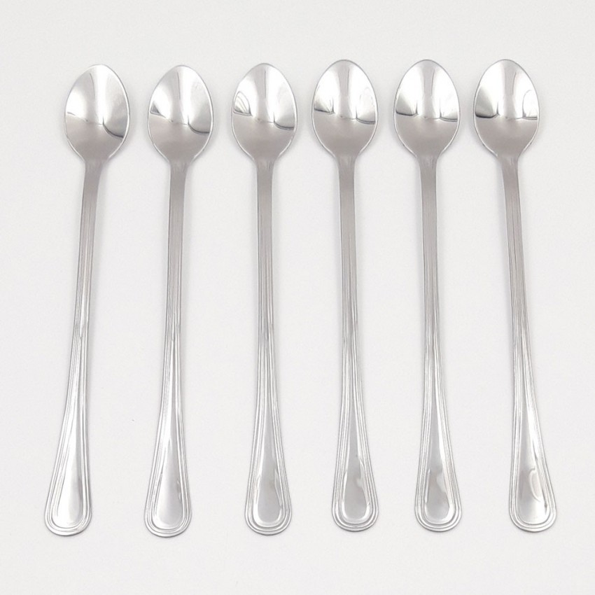 Cuillères à soda / cuillères à crème glacée Paris x 6