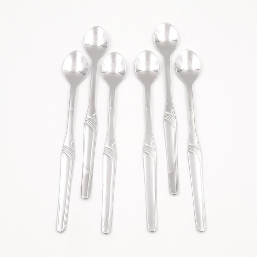 Cuillères à soda / cuillères à crème glacée Facho x 6