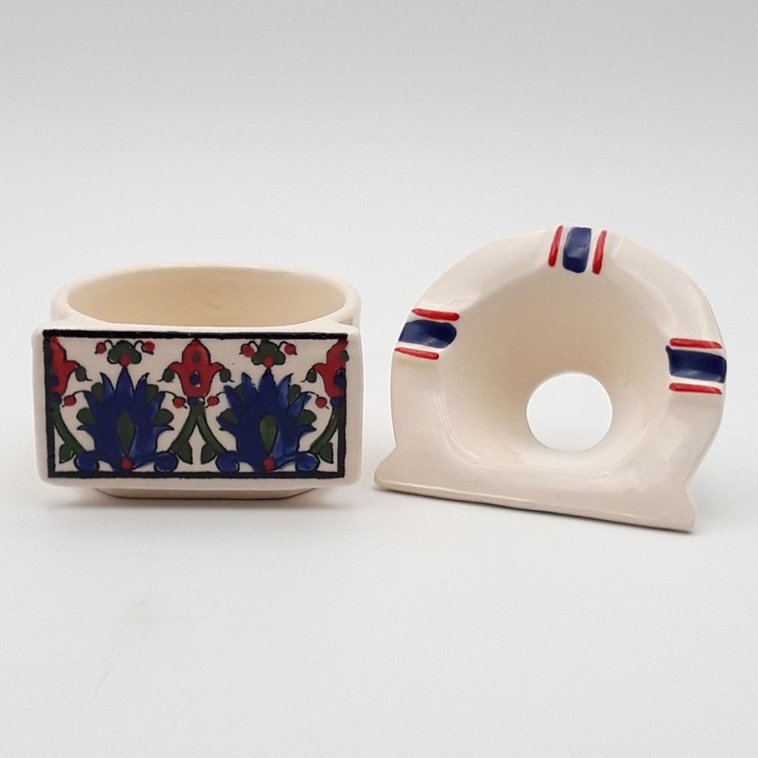 Cendrier anti fumée Oméga Amarante - Moyen modèle