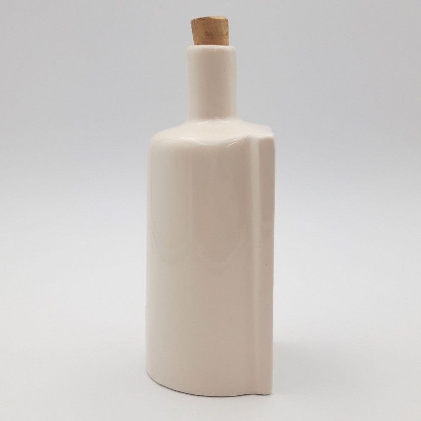 Bouteille d'huile ou de  vinaigre Amarante