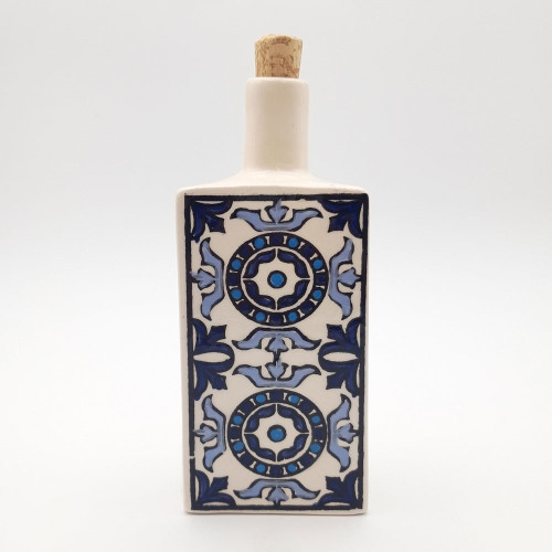 Duo de bouteilles d'huile et vinaigre Amaryllis