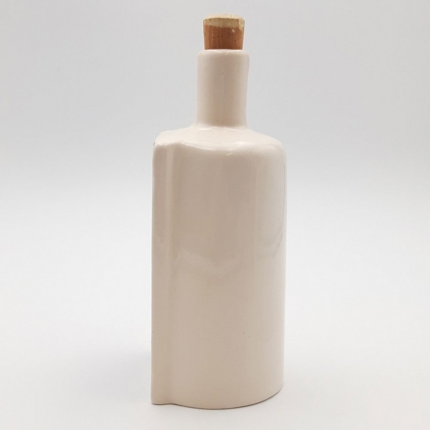 Bouteille d'huile ou de  vinaigre Anémone