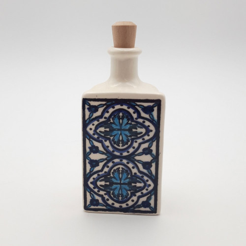 Bouteille d'huile ou de  vinaigre Myosotis - Petit Modèle