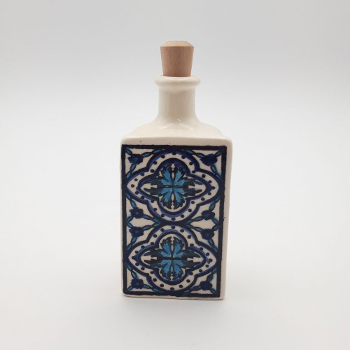 Bouteille d'huile ou de  vinaigre Myosotis - Petit Modèle