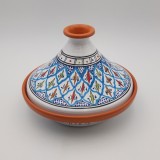 Tajine de cuisson Bakir Turquoise - D 27 cm