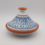 Tajine de cuisson Bakir Turquoise - D 27 cm