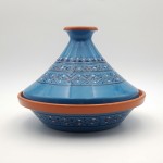 Tajine de cuisson Marrakech Bleu - D 27 cm