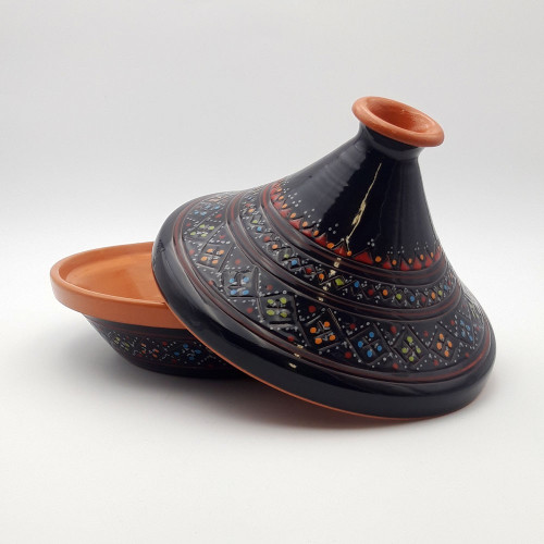 Tajine de cuisson Marrakech Noir - D 27 cm