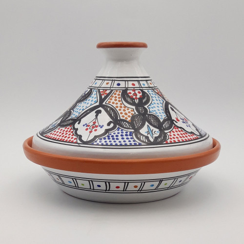 Tajine de cuisson Marocain Color - D 27 cm