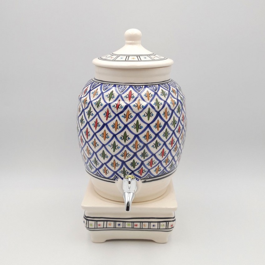 Vinaigrier grande capacité Bakir Bleu 5 L