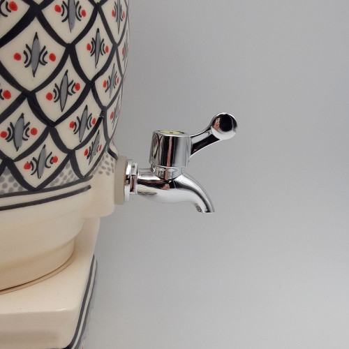 Vinaigrier grande capacité Bakir Gris 5 L