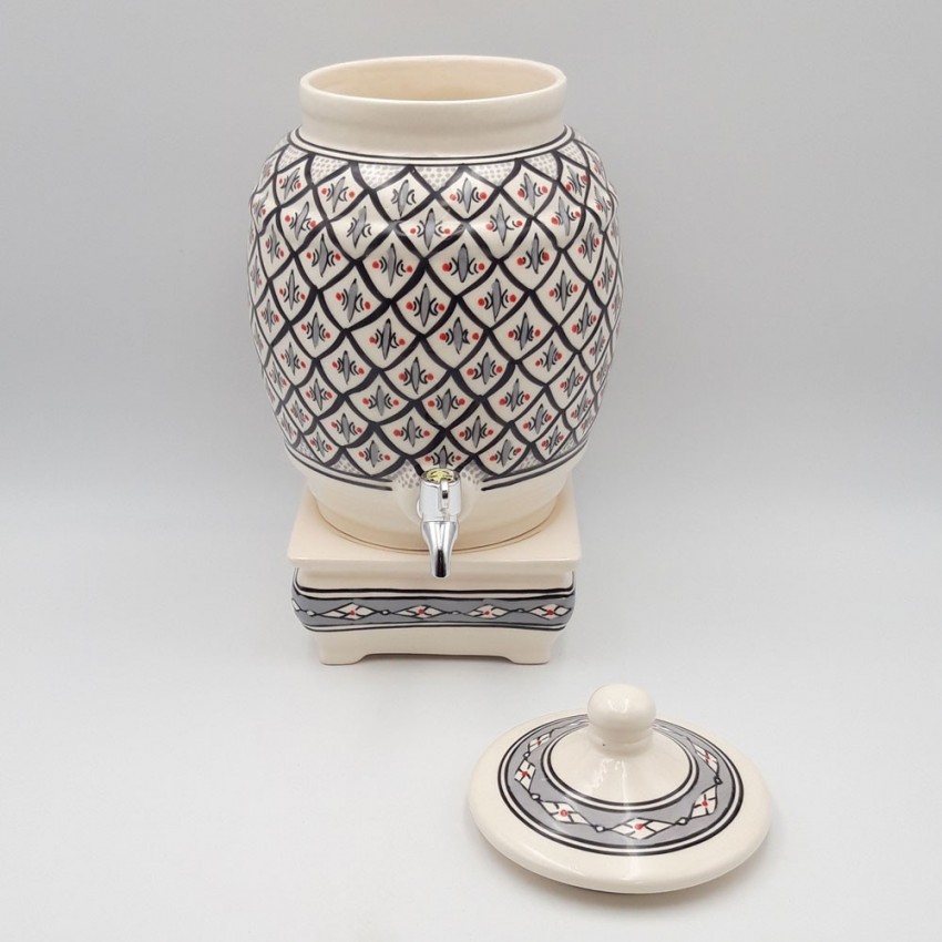 Vinaigrier grande capacité Bakir Gris 5 L