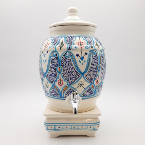 Vinaigrier grande capacité Marocain Turquoise 5 L