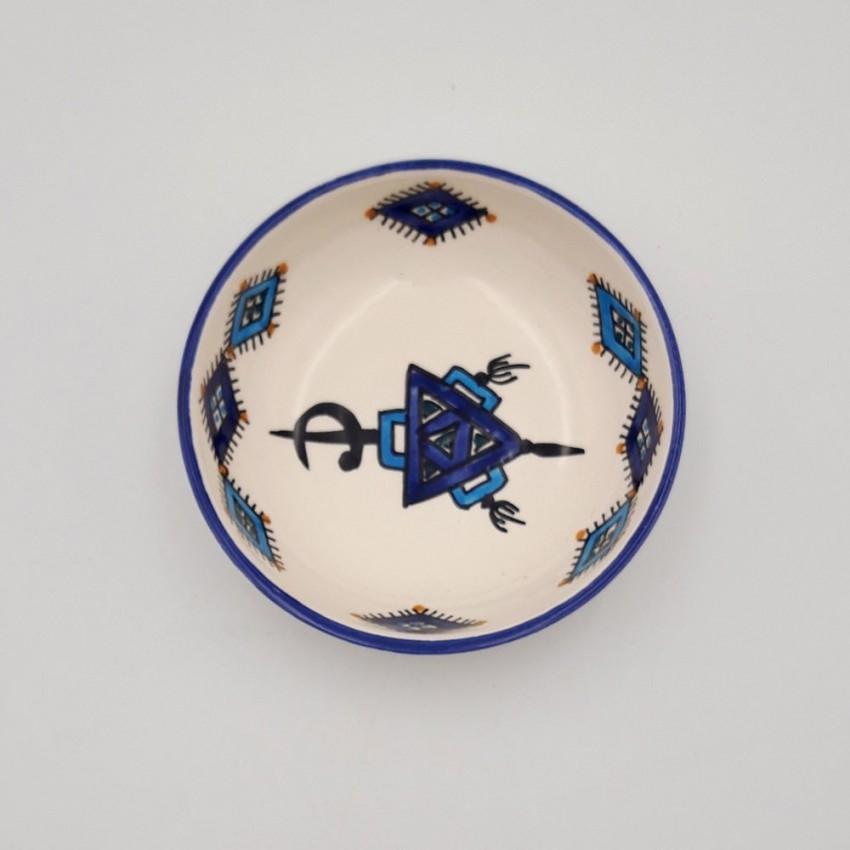 Coupelle jatte Sahel bleu - D 15 cm