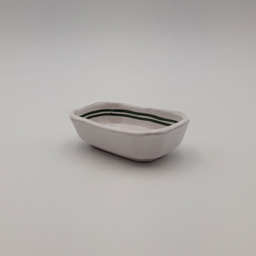 Ramequin rectangle Khelel beige - L 11 cm