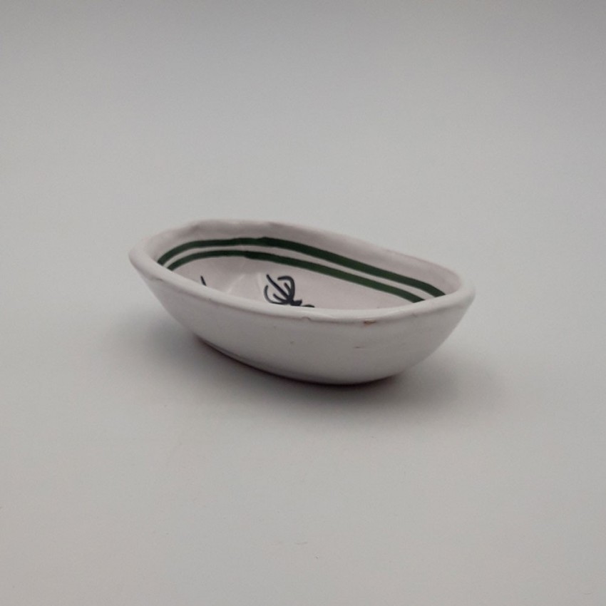 Ramequin ovale Khelel beige - L 12 cm