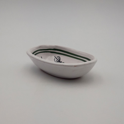 Ramequin ovale Khelel beige - L 12 cm