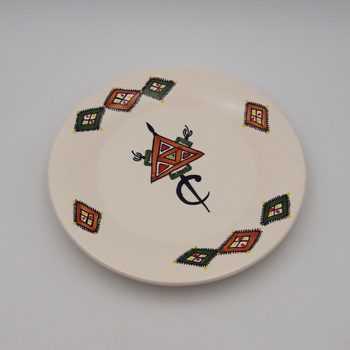 Assiette plate Sahel beige - D 24 cm 2