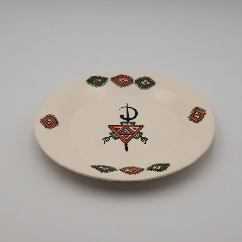 Assiette plate Sahel beige - D 28 cm 2