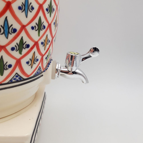 Vinaigrier grande capacité Bakir Rouge 5 L